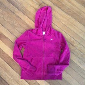 Pink zip up fleece